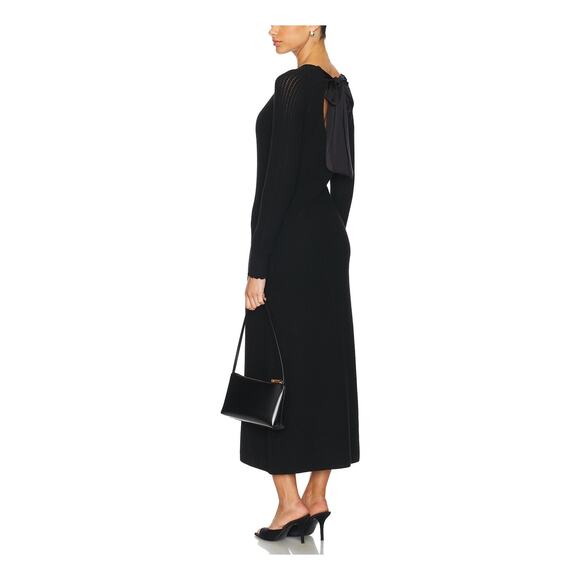 525 Dresses & Skirts - 525 Ribbed Black Scarlett Dress Size S
